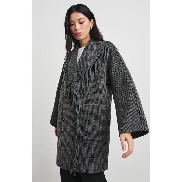 Rails Hugo Charcoal Check Jacket - Picture 4 of 13